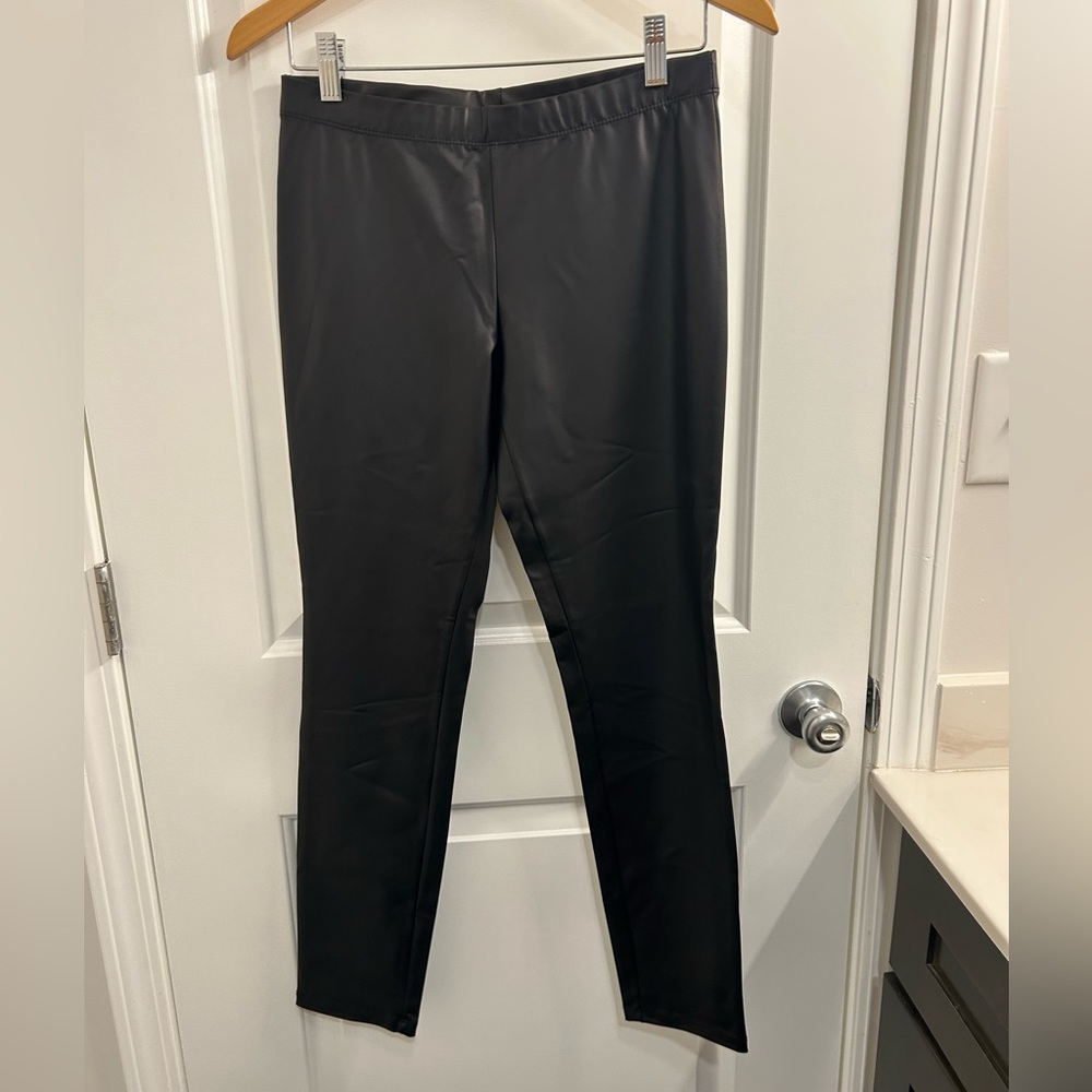 Clara Sun Woo Faux Leather Pants Sz M